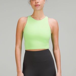 Lululemon Scream Green High Neck Align Tank